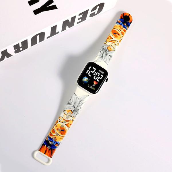 Printed Strap Square Waterproof  Watch