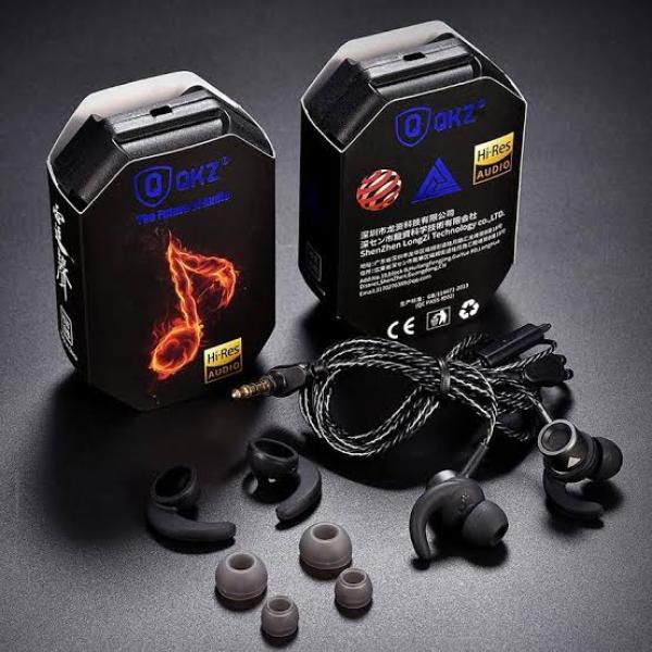 QKZ DM10 Zinc Alloy Gaming HiFi Earphones