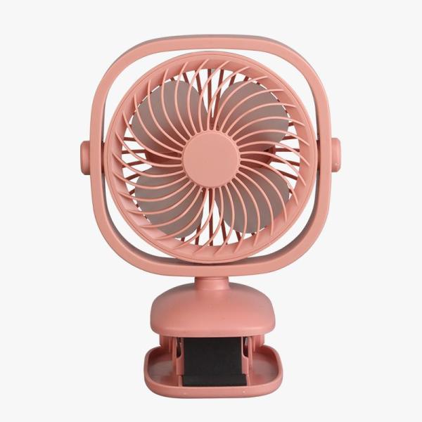 Portable Handheld Mini Rechargeable Clip Fan 2 Speed Creative Desk Fan