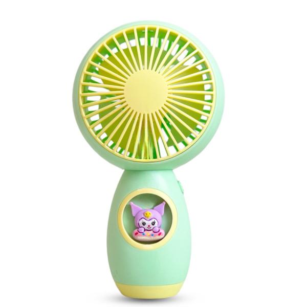 Stylish USB Handheld Face Fan Mini Rechargeable Portable Cooling Fan